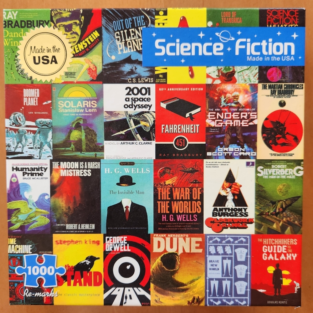 Re-marks Science Fiction Jigsaw Puzzle 1000 pcs